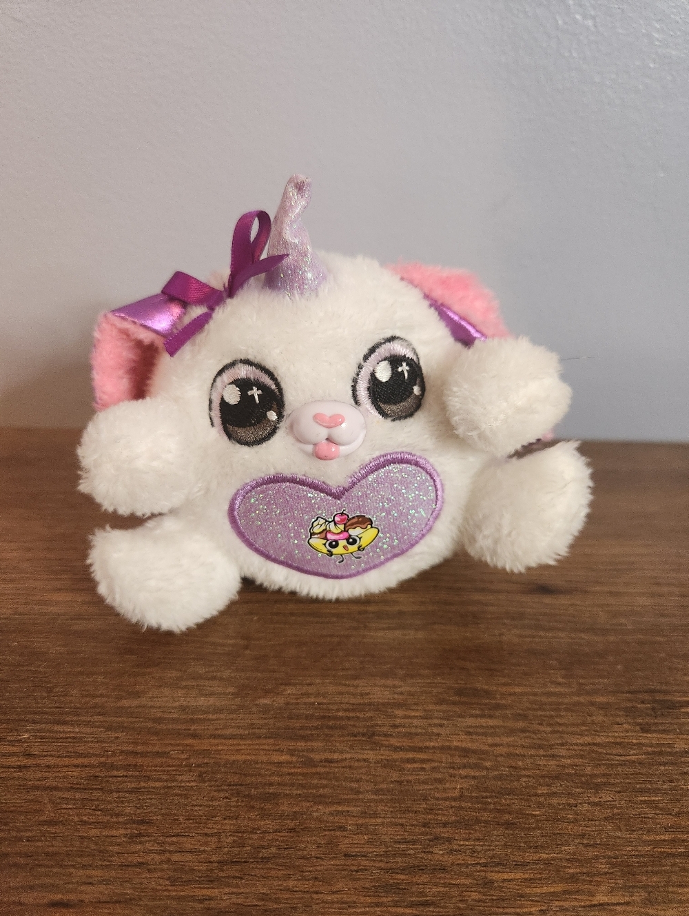 Zuru Rainbocorns Puppycorn Surprise Mini Pink White Dog Plush